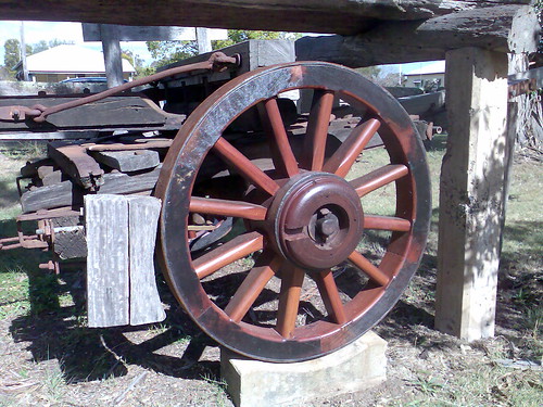 wheel museum restoration carbethon timberwagon