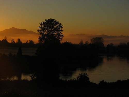 morning sunrise washington everett