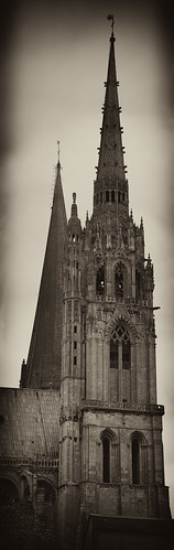 france church composite architecture honeymoon cathedral gothic notredame spire stitched chartres