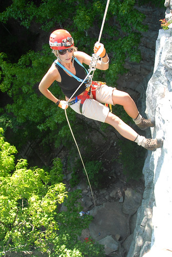 door stone gulf tennessee rope rappel rappelling savage
