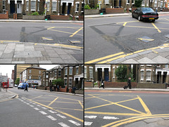 Burned-off Yellow Box Junction. Mystery Solved