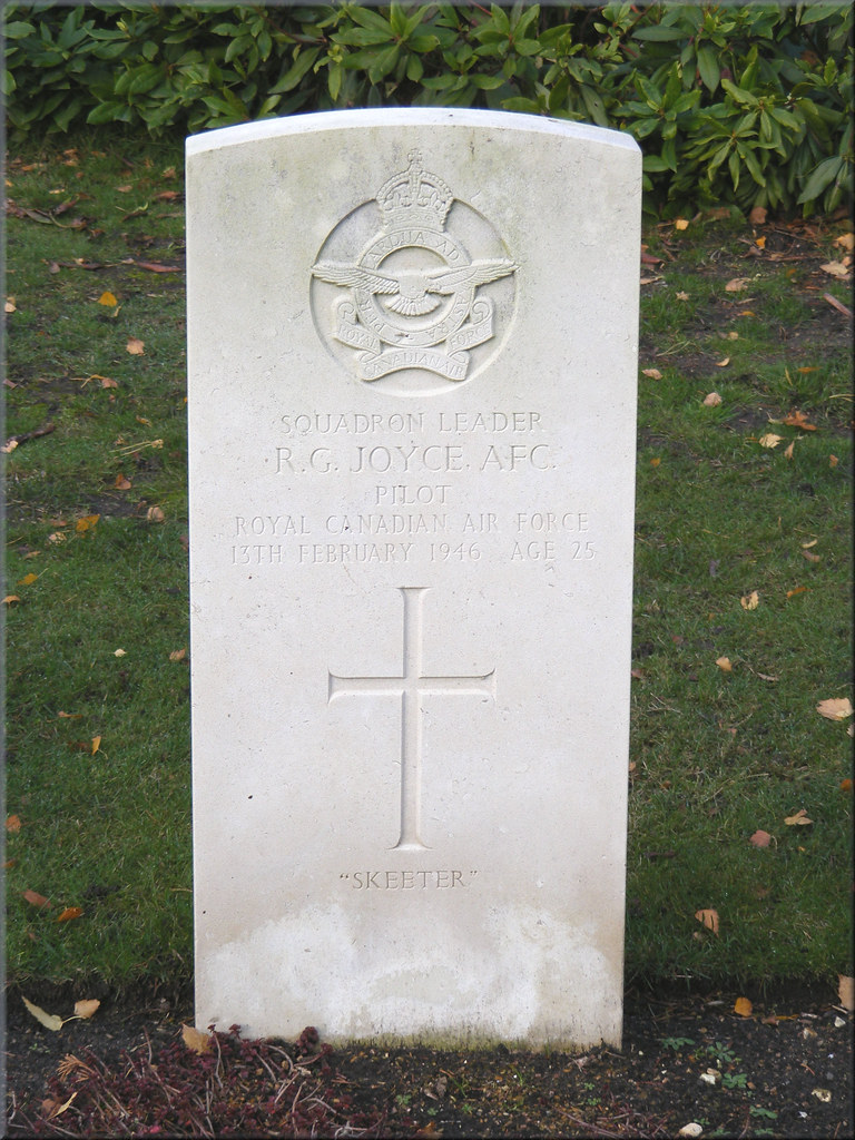 R.G. Joyce, 1946, Canadian War Grave, Brookwood
