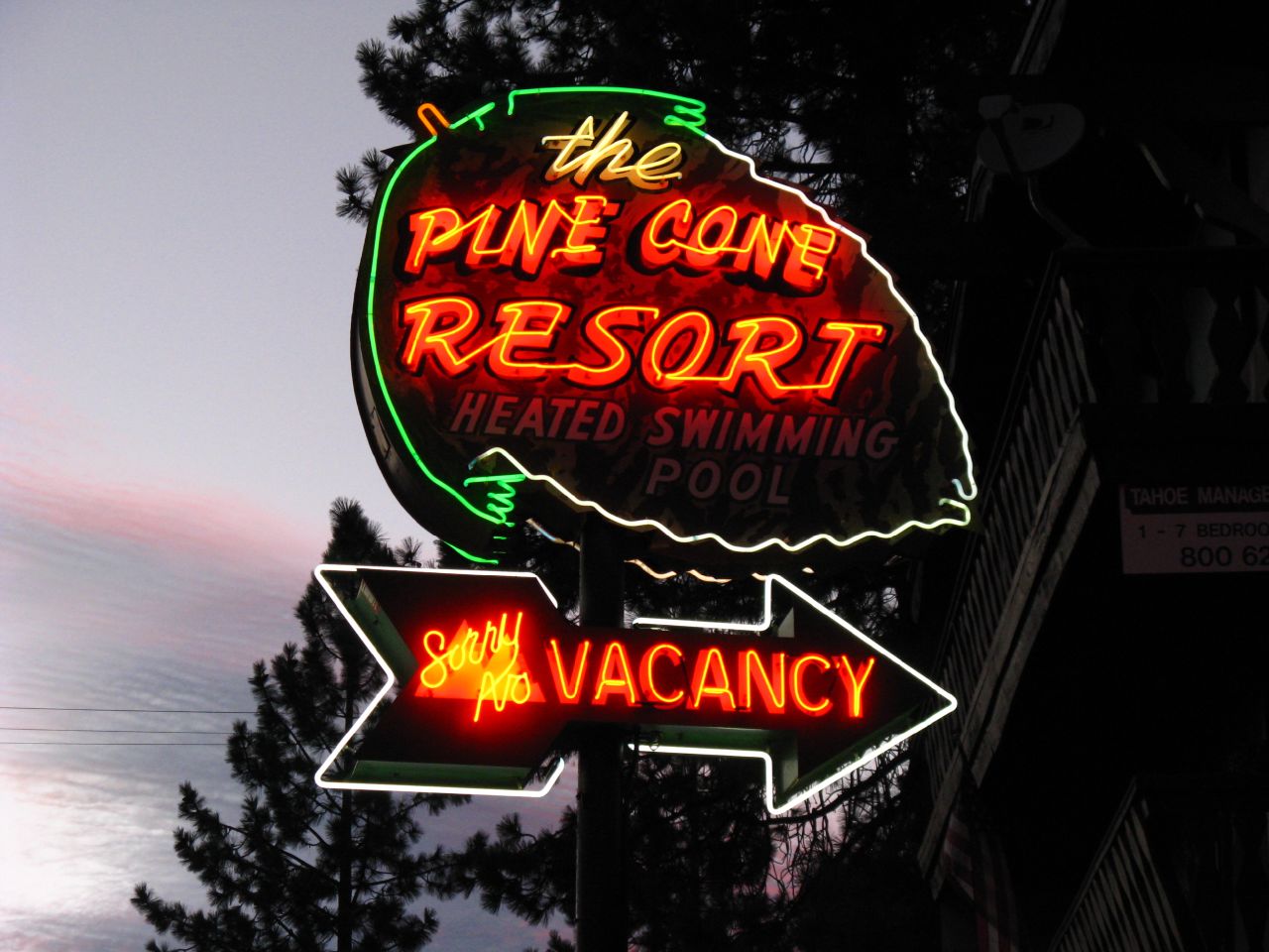 Pine Cone Resort - 601 U.S. 50, Zephyr Cove, Nevada U.S.A. - August 6, 2008