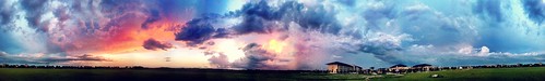 sunset sky beauty clouds landscape pano panoramic 365 flordia 365project avemariauniversity