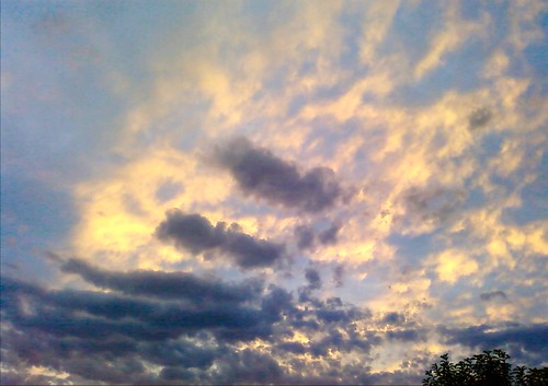 cameraphone sky clouds sunrise