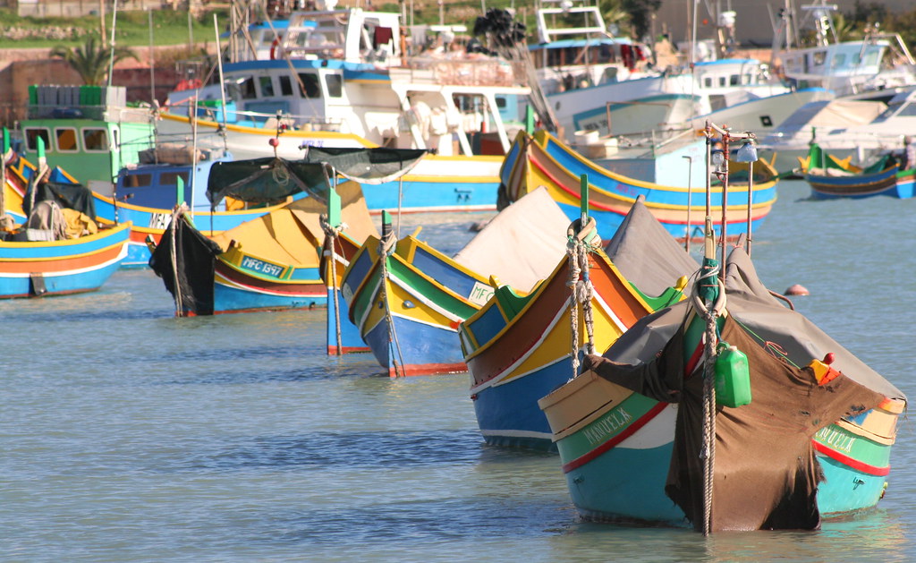 Visit the Picturesque Fishing Town Marsaxlokk
