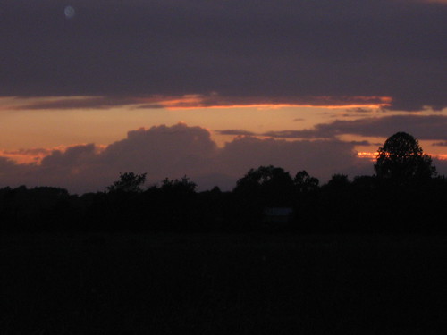 sunset storm weather clouds newjersey thunderstorm atlanticcounty