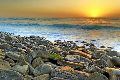 ocean california sunset sea sandiego lajolla pacificocean hdr photomatix nikond80 nikon1855