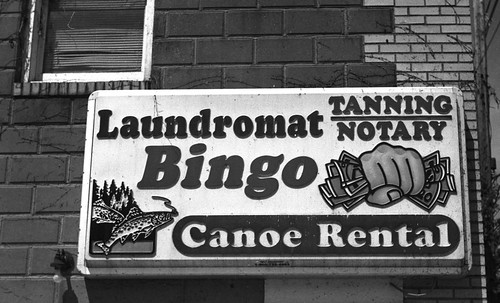 sign bingo laundromat tanning notary canoerental emlenton summarit50mm emlentonpa