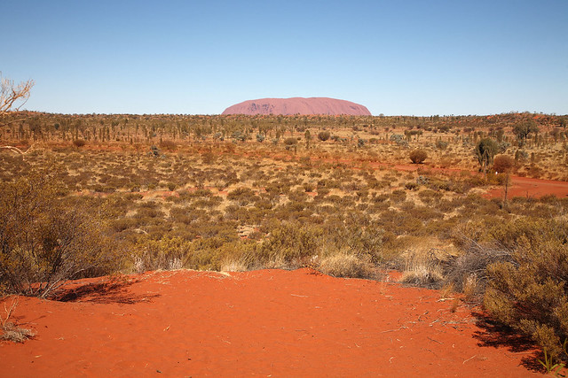 Uluru, First Sighting