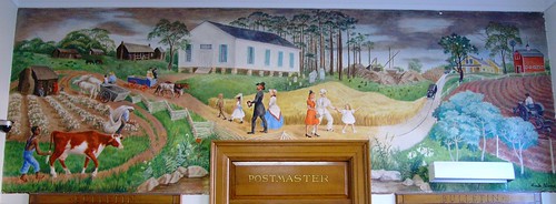 mississippi mural ms postoffices newdeal tylertown walthallcounty lucilebranch