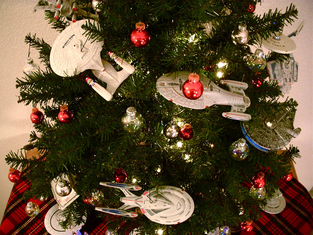 Starship Christmas Tree 6