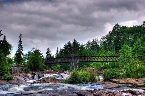 bridge trees ontario tree water colors clouds river landscape fishing scenery rocks stream horizon structure falls trail waterfalls hdr scenicsnotjustlandscapes hdr~lucisart~ortongroup paololivornosfriends