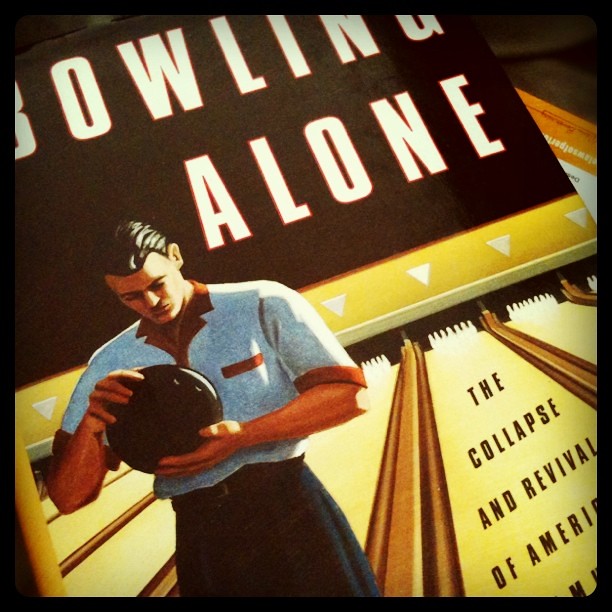 Bowling alone