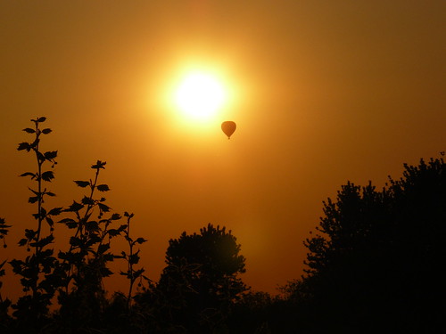 sunset sky orange sun holland sol contraluz atardecer fire europa europe flickr balloon cielo holanda puestadesol sunrises globos naranja zwolle globo hotballoon dmcfz8 iváncárdenes