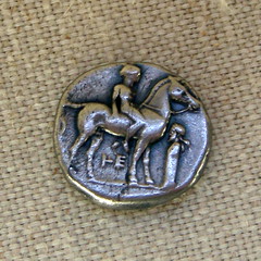 Tarentine didrachm of the 4th c. BCE