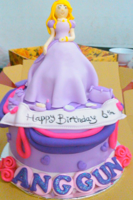 Birthday Cake Princess 3D nuansa ungu - Jakarta | Flickr - Photo ...