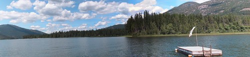 panorama water montana bigsky bulllake