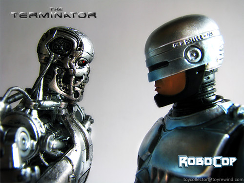 Terminator T-800 vs Robocop