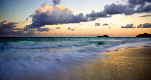 ocean beach clouds hawaii twilight waves oahu tide waimanalo vog rabbitisland mananaisland makapu‘upoint