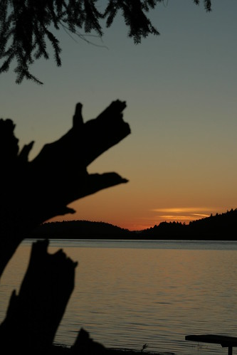 sunset water silhouettephotography colorsinourworld fallcreekresevoir