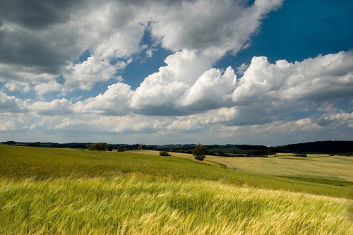 summer clouds landscape 2008 vysočina nikkor1855mm