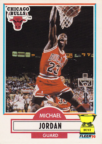 Michael Jordan, 1990-91 Fleer (Another (face-palm) Basketball Week No. 2) |...