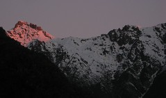 Sunset on the ridge