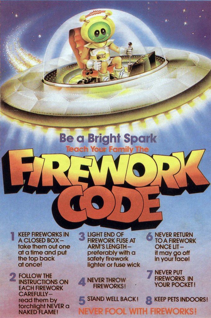 Firework Code Poster