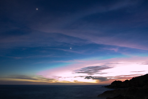 blue sunset sea sky azul clouds canon stars atardecer mar foto magenta cielo nubes estrellas canaryislands islascanarias elhierro tamron1750 40d cestomano
