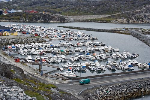 boats boat harbour july greenland 2008 grønland nuuk kalaallitnunaat grænland godthåb godthaab
