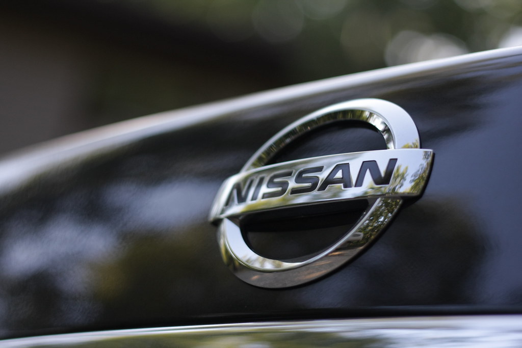 Nissan Logo Bokeh