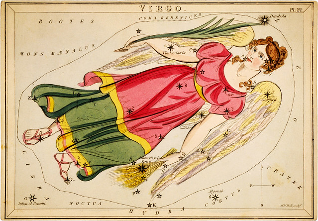 From Urania's Mirror: Virgo, 1825