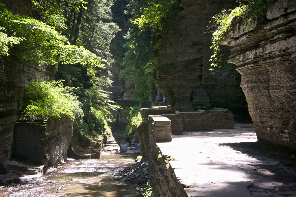 The Walkway at Lucifer Falls