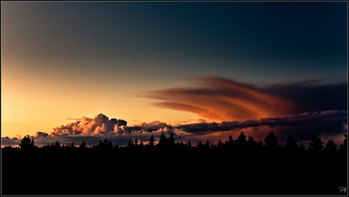 sunset cloud clouds finland landscape geotagged lohja