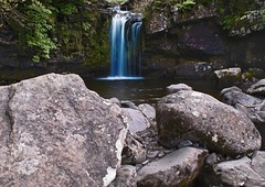 Kirkton Burn Waterfall at Campsie Glen
