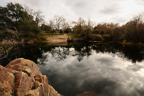 nature water clouds river landscape nikon rocks d300 knightsferry keithwerner