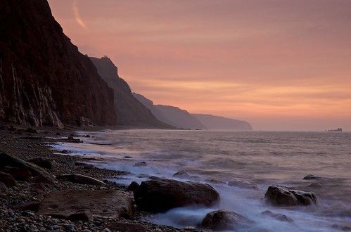travel pink light sea sky beach stone sunrise landscape geotagged outdoors coast landscapes waves outdoor shingle sidmouth d40 explored afsdxzoomnikkor1870mmf3545gifed