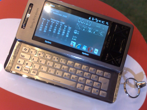 Sony Ericsson Xperia X1 open