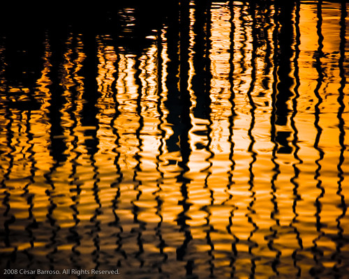 sunset orange abstract water pool nikon nikond40x d40x