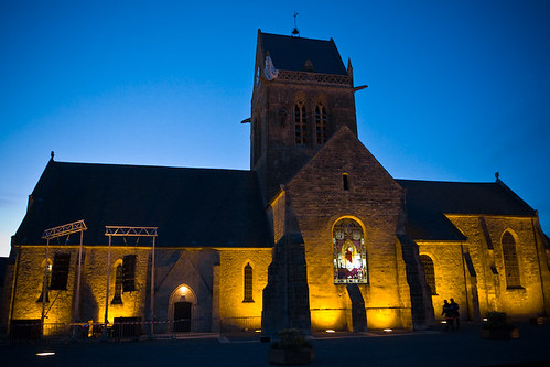 france church canon dusk wwii normandie normandy dday invasion stemereeglise 40d canon40d