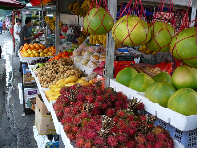 Fruit market, KL
