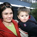 mother and son watching the snowplow    MG 4519