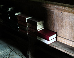 Prayer Books in a Country Church