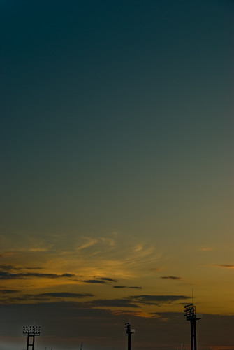 light sunset sky tower japan evening lighttower jpn ä¯ ogakie æ¾
