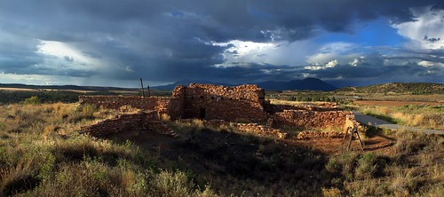 panorama utah ruins stitch native indian pueblo gimp american linux blanding digikam fangars