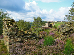 Ruined buildings at Bare Head Quarry 3
