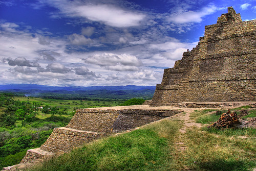 mexico ruins maya mayan ruinas chiapas hdr toniná rohaca