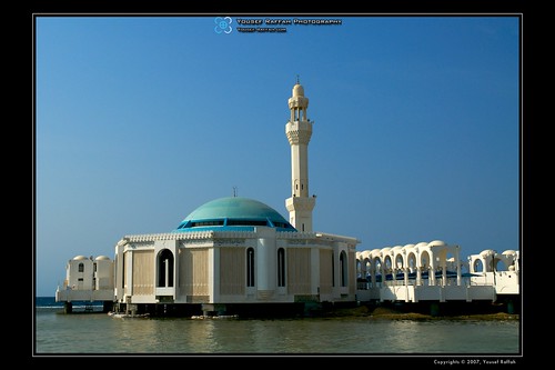 city geotagged landscapes day outdoor islam religion mosque jeddah saudiarabia cornish cityguide floatingmosque westernregion brownbook brownbookmag fatimahalzahraa