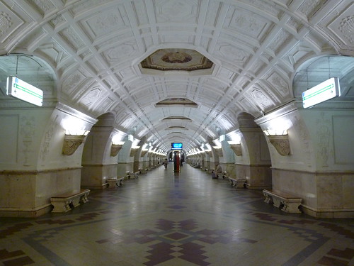 Metro Moskau: Белорусская (Кольцевая)